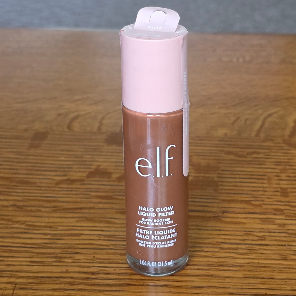 ELF Halo Glow Liquid Filter Shade 7 Deep Rich 1.06 fl oz Glow Booster 82119 NEW